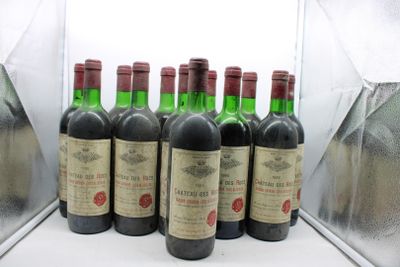 1985, Ch DES ROCS, Bordeaux Supérieur; 12 bouteilles, voir p…