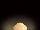 a close up of a light that is on a black background