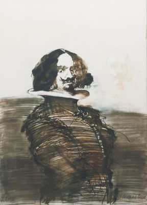 an image of a drawing of a man with a mustache