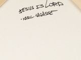 a picture of a picture of jesus is lord and he has passed
