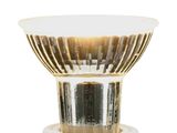 a close up of a light bulb on a white background