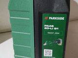a black and green box with a green label on it