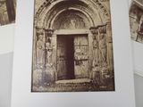 a picture of an old photo of a doorway