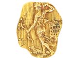 une image représentant une pièce d'or sur laquelle figure le portrait d'une femme