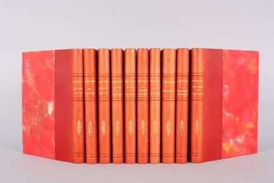COURTELINE : oeuvres, ill. de Lucien Boucher, Carlègle, Edel…