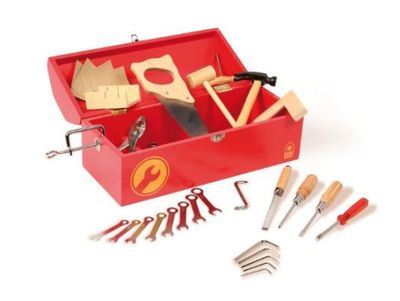 Caisse à outils pour enfant HOUSE OF TOYS -38 outils fonctio…