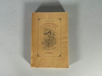 un vieux livre avec l'image d'un homme à vélo