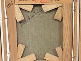 a picture of a picture of a star made out of wood