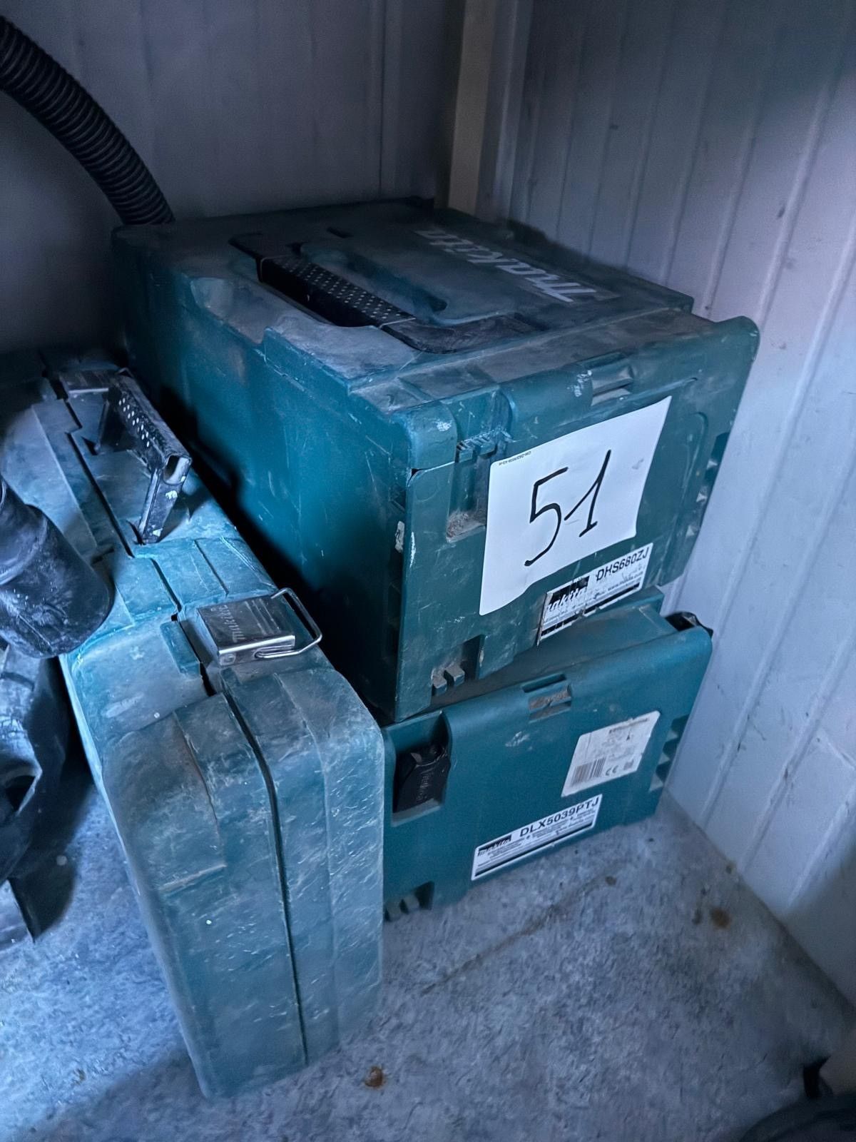 Trois valises MAKITA vides