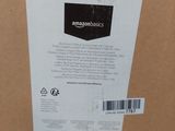the back of a box with the amazonbasics logo on it