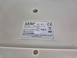 a close up of a label on the side of a refrigerator