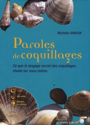 the cover of the book paroles de coquillages