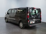 an image of a black van parked in a garage