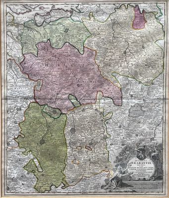 an old map of the country of england and wales