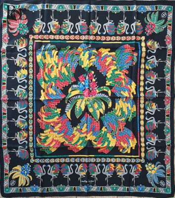 MUST DE CARTIER, Paris, Modèle "BIJOUX", Foulard en soie Jac…