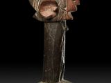 an image of a statue of a man with a headdress on his head
