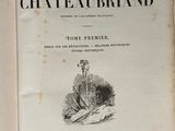 an old book with a picture of a man on it