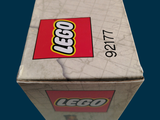 a box with a lego logo on it sitting on a table