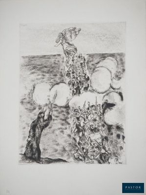 une image représentant le dessin d'une femme assise sur une branche d'arbre
