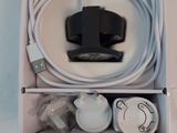 a box that has a charger and cords inside of it