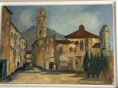 B. DAVY. Eglise italienne. HST SBG.