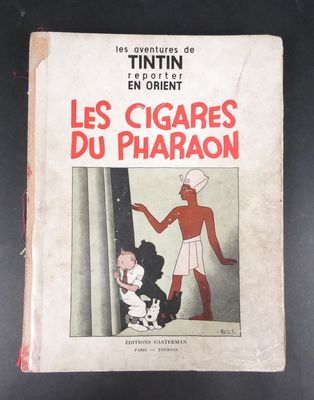 « Les cigares du pharaon » de Tintin et Couvet