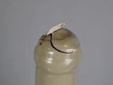 a bottle that has a small insect on top of it