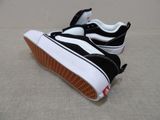 vans old skooler black and white sneakers with gum soles
