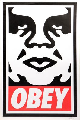 Shepard FAIREY (né en 1970) Icon - 2016 Sérigraphie en coule…