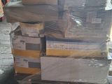 a stack of boxes sitting on top of a pallet