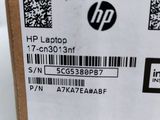 the back of a box of hp laptops with a barcode on it