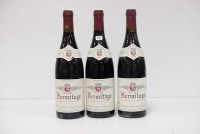 3 B - HERMITAGE Rouge (1 e.l.a; 1 clm.