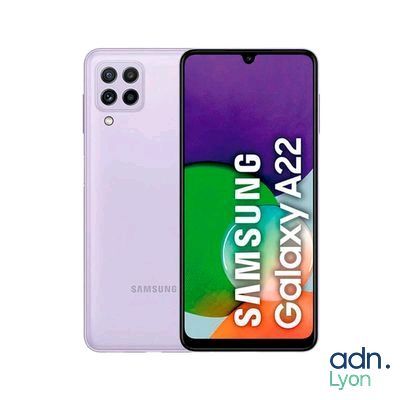 un gros plan d'un Samsung Galaxy S20 blanc et d'un Samsung Galaxy S20 violet