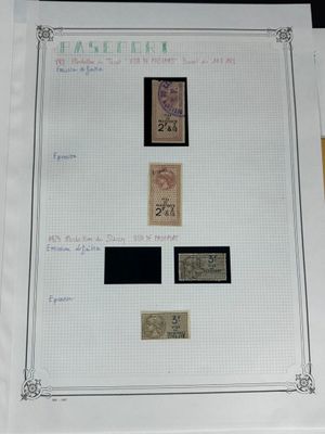 l'image d'une feuille de papier sur laquelle figurent des timbres