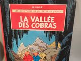 the cover of the book la vallee des cobras is shown