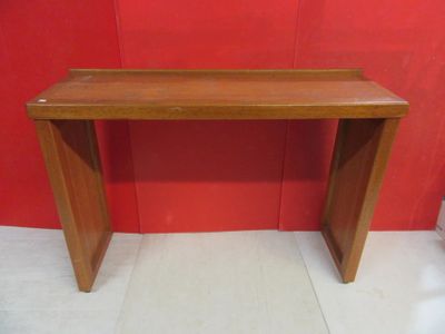 229.59 - CONSOLE DESSERTE EN CHENE - 81x111 cm 20 - 30 EURO
