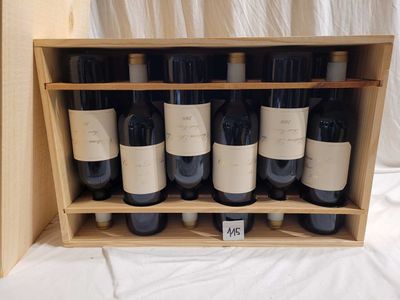 12 bouteilles CHÂTEAU BELAIR 2009 SAINT ESTEPHE dans sa cais…