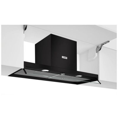 207 / Hotte box intégrée 90 cm 620 m³/h noir/verre - B…