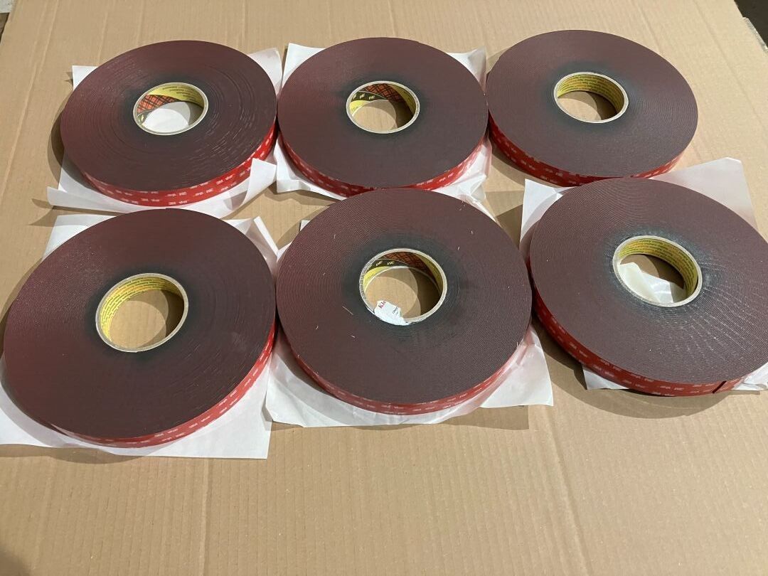 6 rouleaux stoch double face VHB marque 3 M