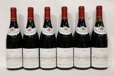 6 Bout. Côtes de Beaune Villages (Bouchard) - 1995.