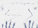 a picture of a handprint of a child ' s hand