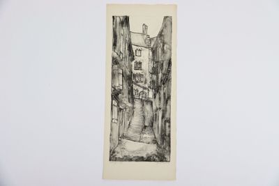 Bernard GANTIER (1928-2018) Ruelle.