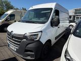 a white van that is parked in a parking lot