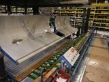 a machine that is working on a piece of paper