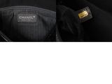 chanel black quilted tote bag