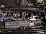 a small engine in the trunk of a car