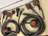 a lot of tools that are sitting on a table