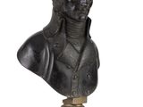 an image of a bust of a man on a pedestal