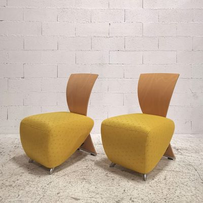 2 fauteuils modèle Bobo, design Dietmar Sharping, édition Dauphin. Boi - Photo 1