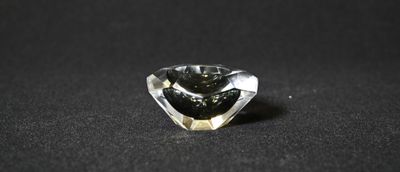 Flavio POLI (1900-1984). Vide-poche en verre sommerso.